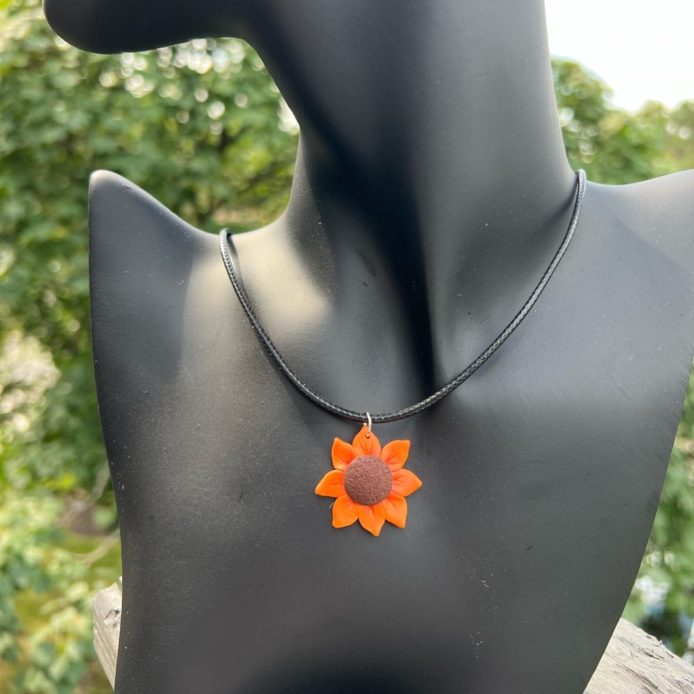 Sunflower Necklace